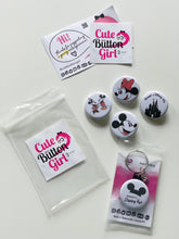 Load image into Gallery viewer, Cute Button Girl