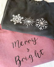 Load image into Gallery viewer, Merry + Bright Crewneck