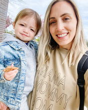 Load image into Gallery viewer, Sand Crewneck + Black