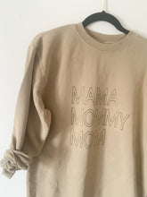 Load image into Gallery viewer, Sand Crewneck + Black