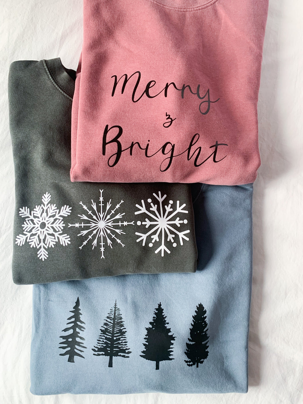 Winter trees Crewneck