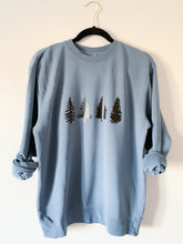 Load image into Gallery viewer, Winter trees Crewneck
