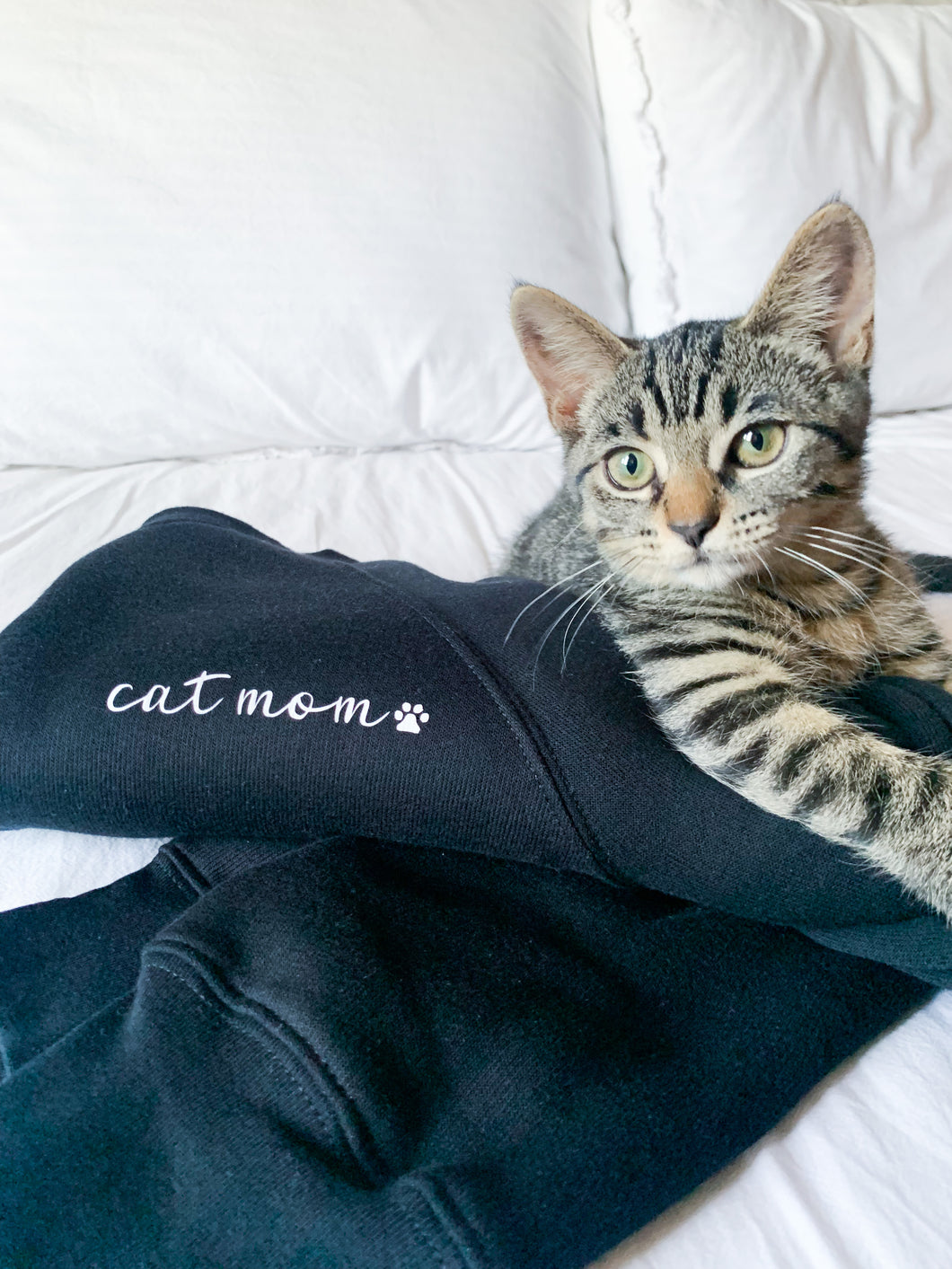 Cat mom crewneck