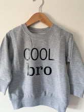 Load image into Gallery viewer, COOL Sibling tiny human crewneck

