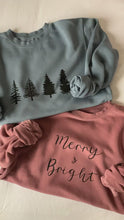 Load and play video in Gallery viewer, Winter trees Crewneck
