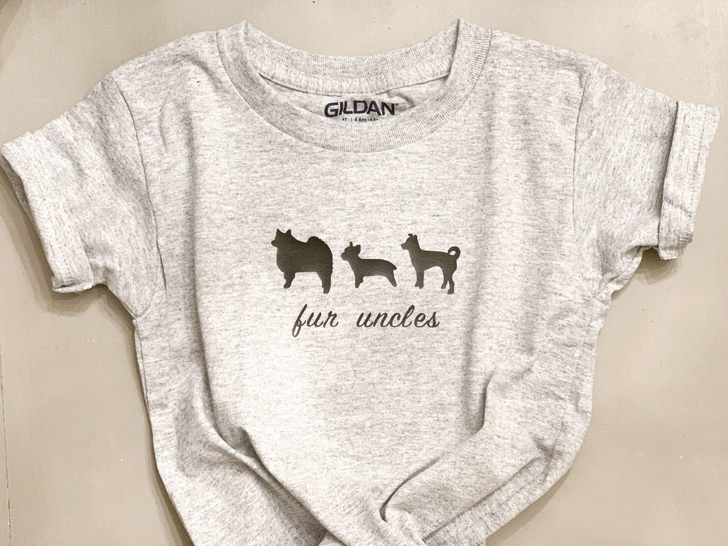 Fur 𝒷𝑒𝒷é silhouette tiny human tee